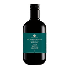 Bottiglia singola 50 cl Olio BIO monocultivar Pendolino